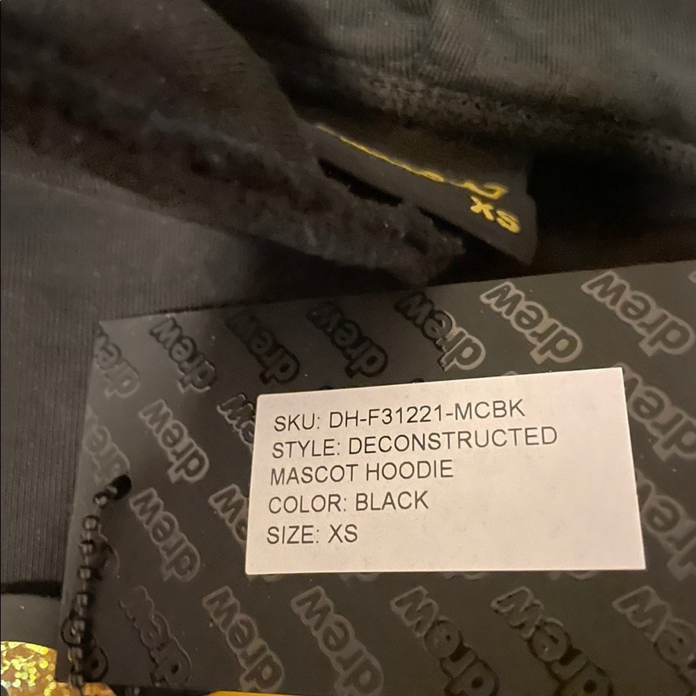 Drew house deconstructed mascot hoodie